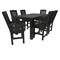 Highwood Usa Lehigh 7pc Rectangular Counter Height Outdoor Patio Furniture Dining Set 72 x 42 AD-ST7LH2CO4BA-BKE - alternate 1